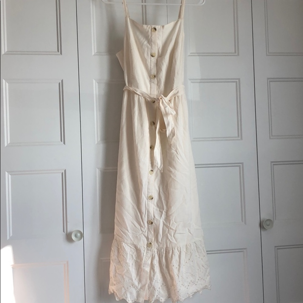 Old Navy Fit & Flare Button Front Dress